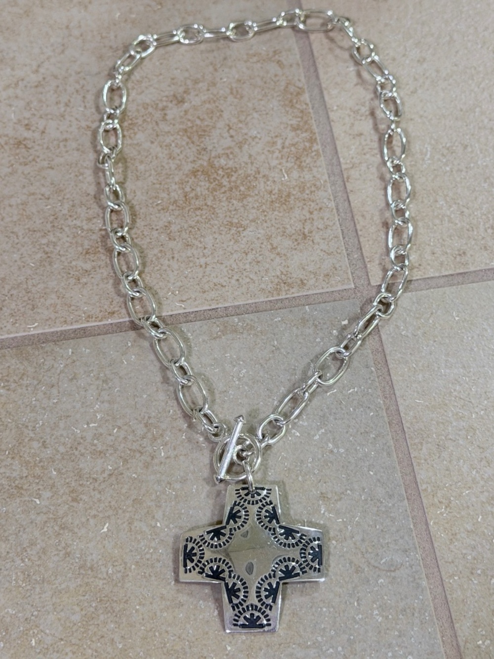 Silpada "Virtuosity" Cross Necklace